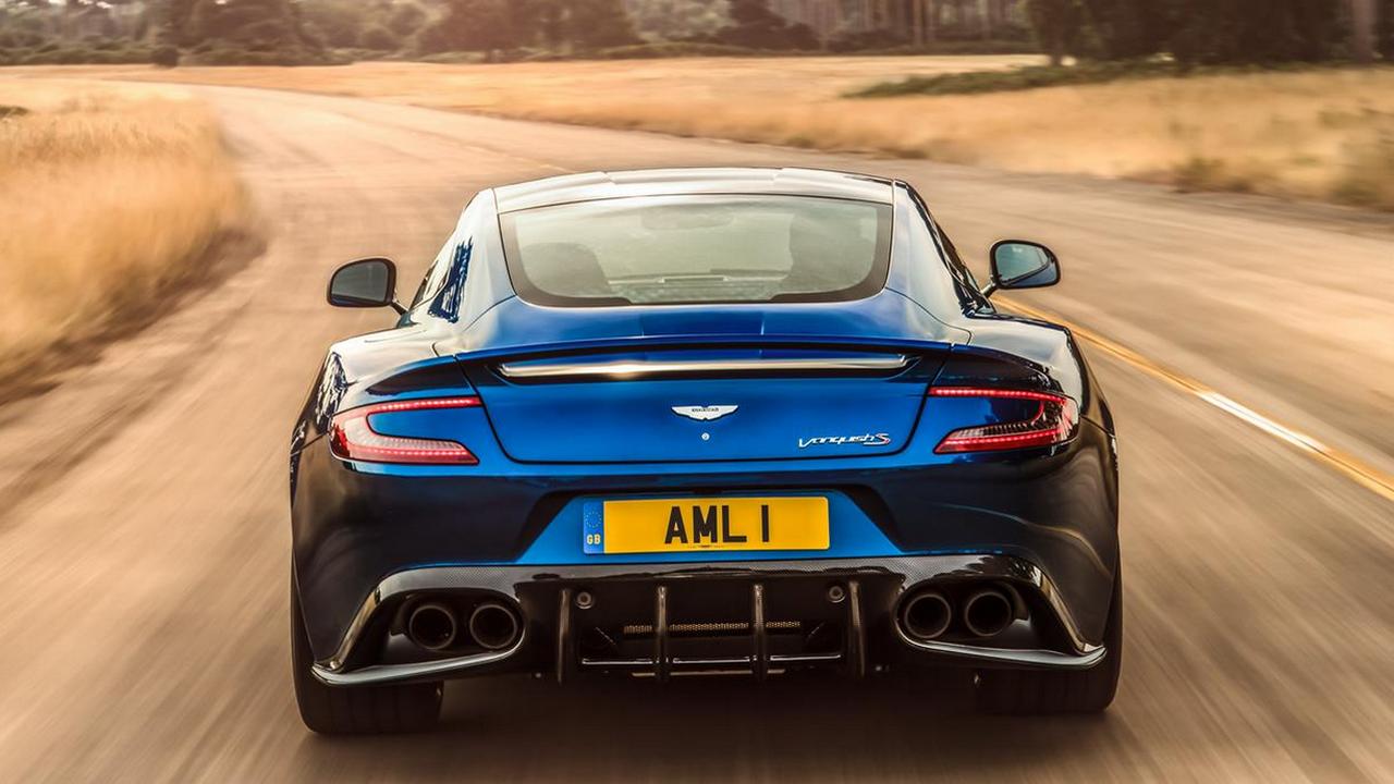 Aston Martin Vanquish S at rear end