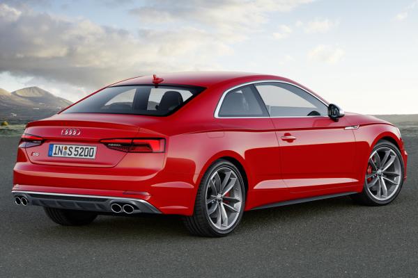 Nect Generation Audi S5 at rear 