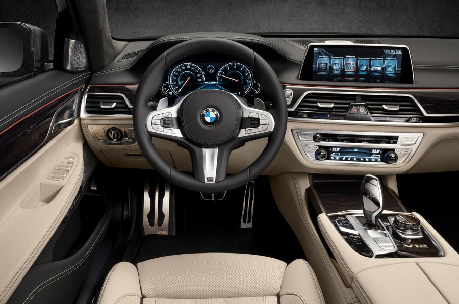 BMW Revised India Portfolio Including Sedan and SUV Cars 7-Series M760Li Interior Profile