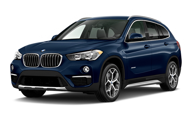 BMW Revised India Portfolio Including Sedan and SUV Cars X1 Front Side Profile