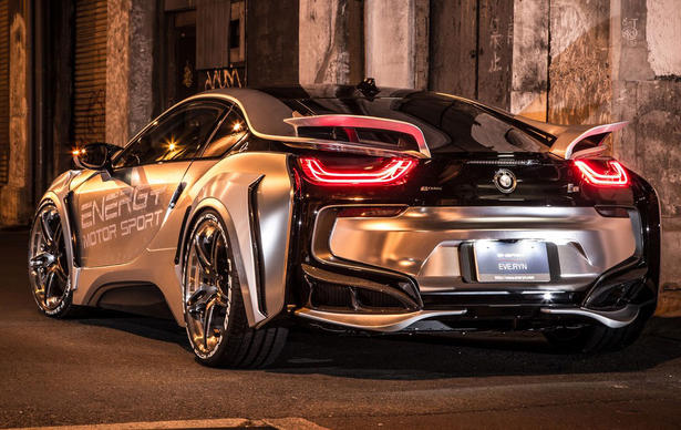 BMW i8 Cyber Edition Rear End