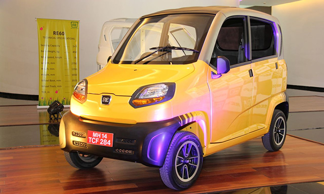 Bajaj Quadricycle Front Image