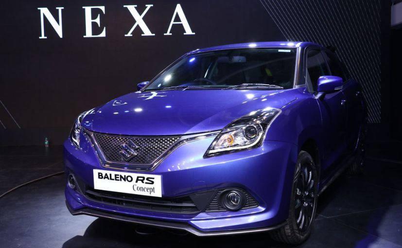 Maruti Baleno RS at the 2016 Auto Expo