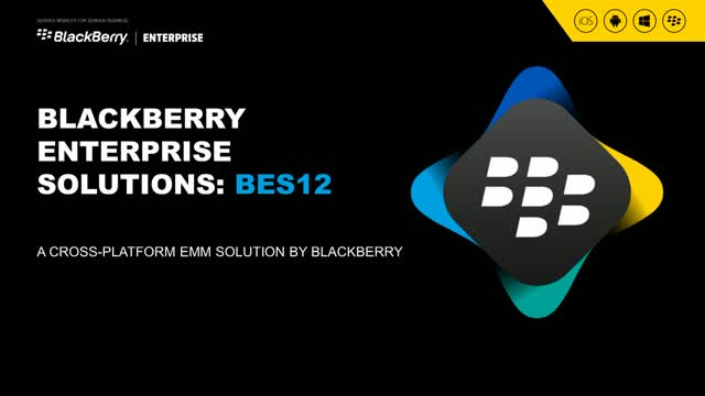 BlackBerry Mobility Solutions