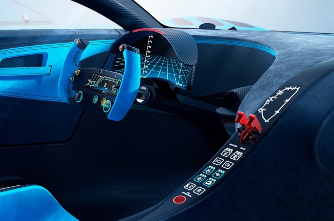 Bugatti Vision Gran Turismo Interior