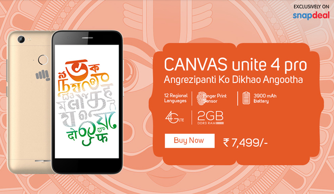 Micromax Canvas Unite 4 Pro Smartphone