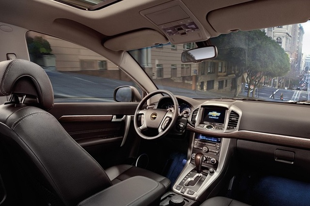 Updated Chevrolet Captiva Interior
