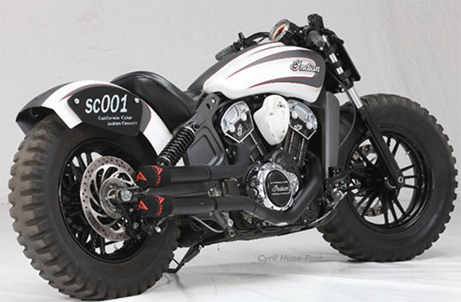 Indian Scout SC001 Rear View