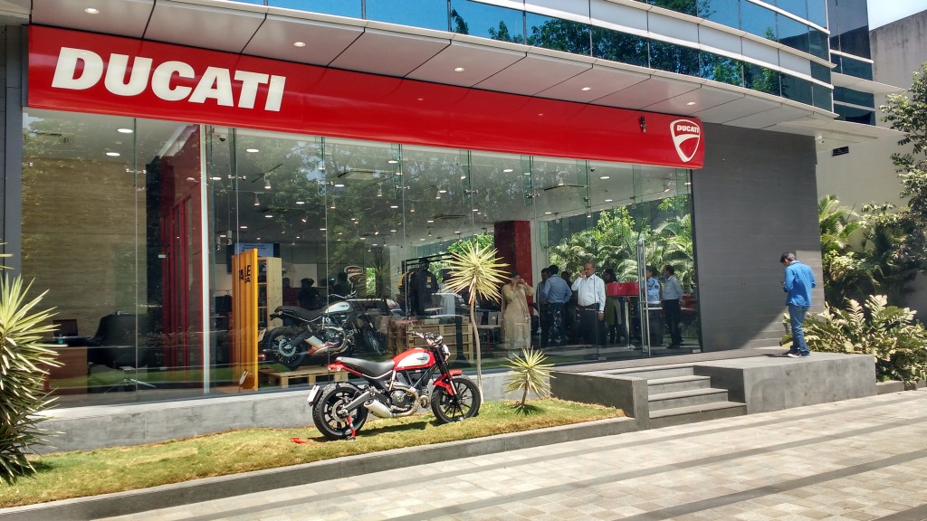 Ducati Pune Dealership front view