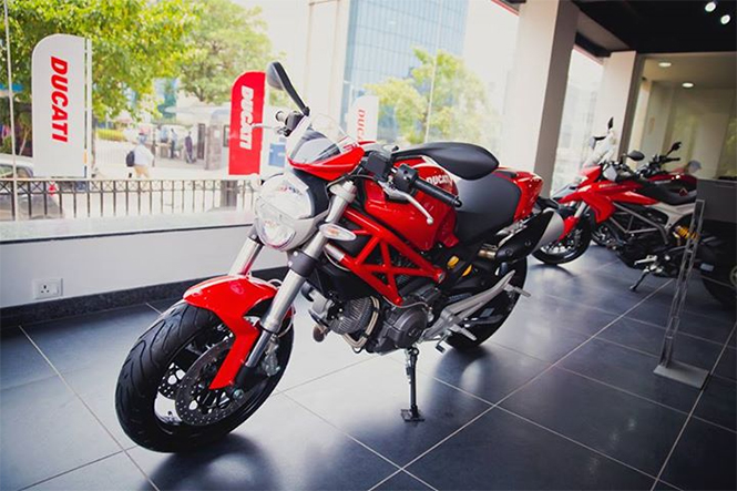 Ducati Monster in Gurgaon Dealership