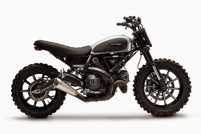 Ducati Scrambler Dirt Track Concept Side View