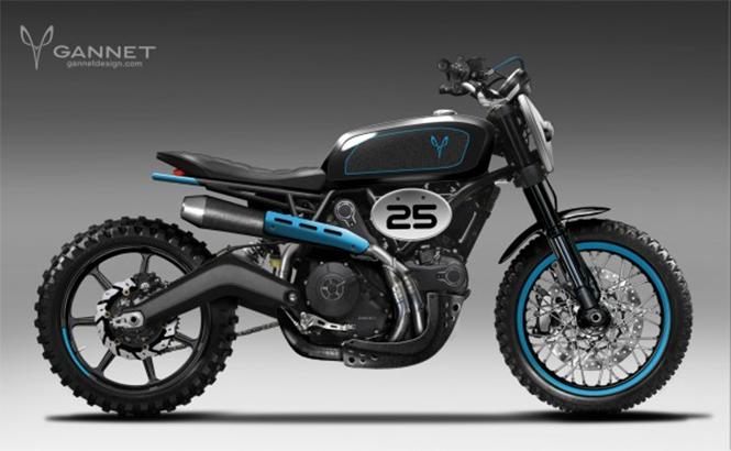 Ducati Scrambler Tracker 3