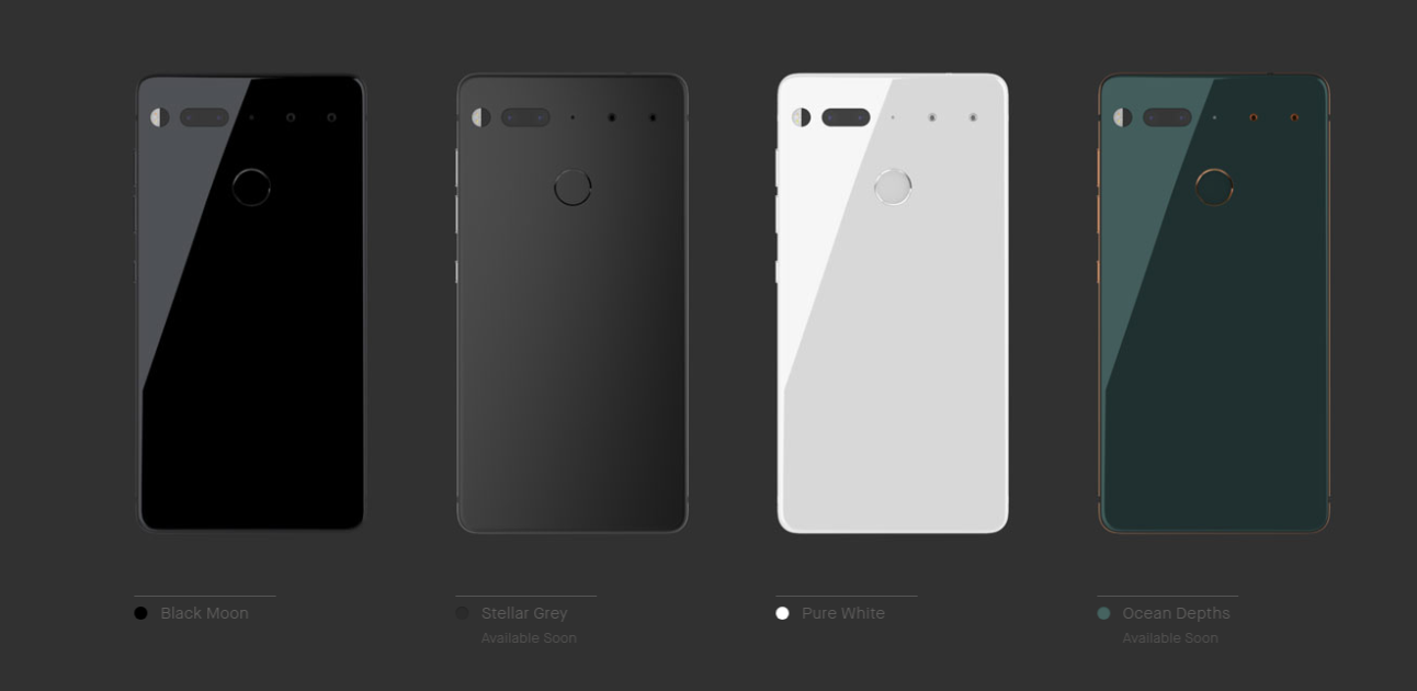 Essential Phone Colour Variants