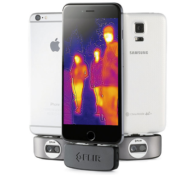 Smartphones Can Now take Thermal Images with New FLIR One
