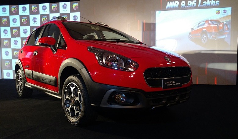 Newly Launched Fiat Abarth Avventura at the official event