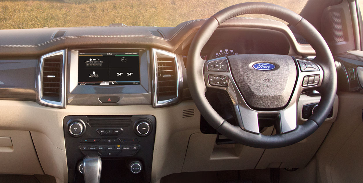 Third Generation Ford Endeavour Interior