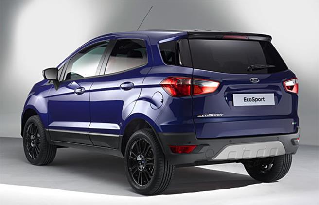 Ford EcoSport at the rear end