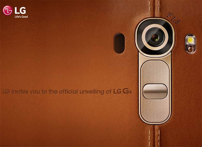 Invite for LG G4 Launch