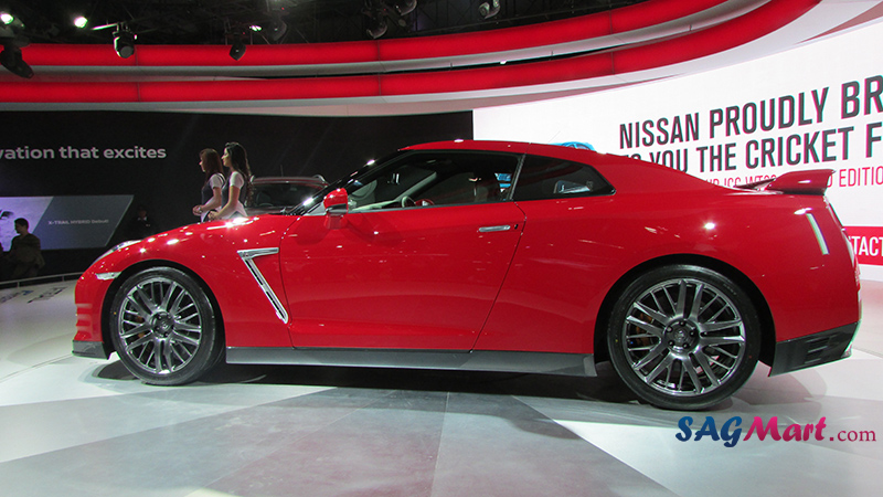 Nissan GT-R at the 2016 AUto Expo