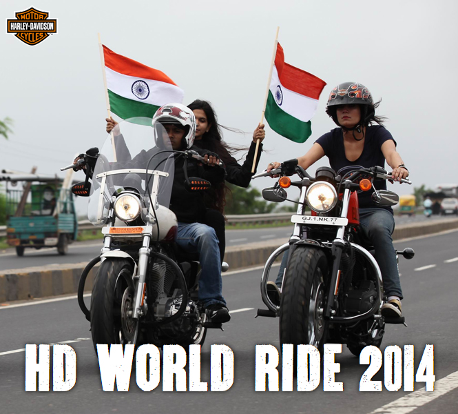Harley-Davidson World Ride 2014
