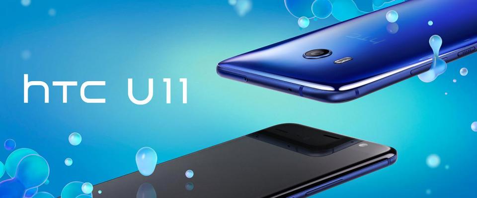 HTC U11 Back and Front
