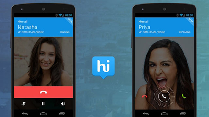 Hike Video calling feature