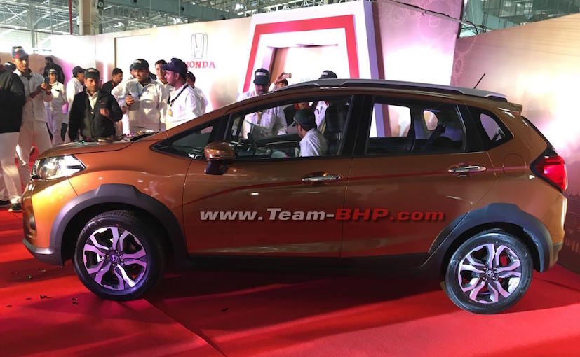 Honda BR-V Production ready unit India Side Profile 