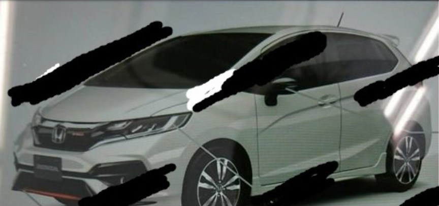 Honda Jazz Facelift Leaked Online via Japanese Brochure Front Side Profile