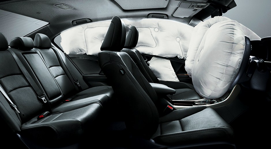 2016 Honda Accord facelift Malaysia Airbags