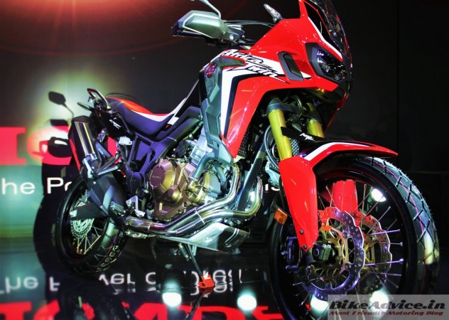Honda Africa Twin at an event
