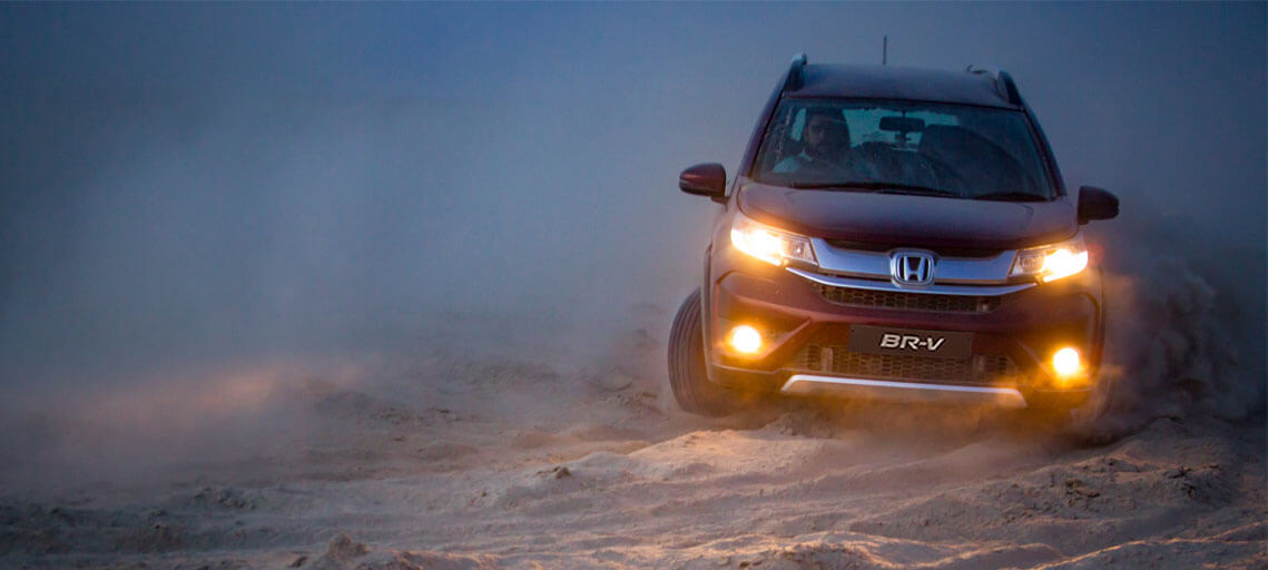 Honda BRV at a time of digital campaign Honda BRV at a time of digital campaign