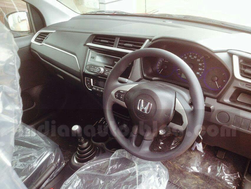 Interior of the Honda Brio Facelift 