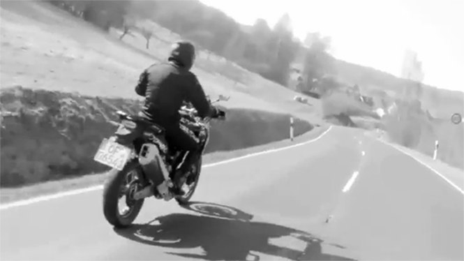 Honda CRF 1000L Africa Twin Spied