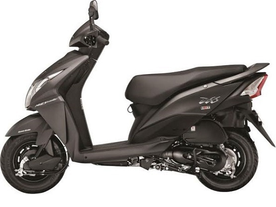 Honda Dio with new color option