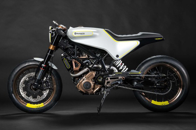 Husqvarna 401 Vitpilen and Svartpilen concepts