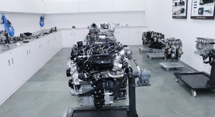 Hyundai India Global Quality and Training Center Engine lineup