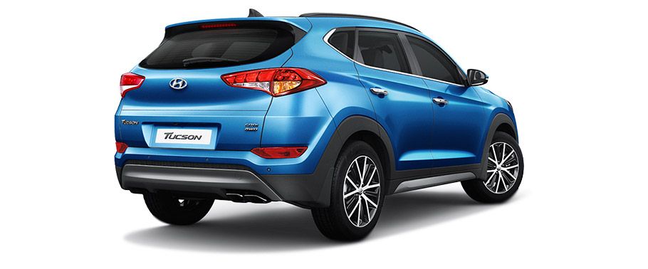 2016 Hyundai Tucson at the rear end