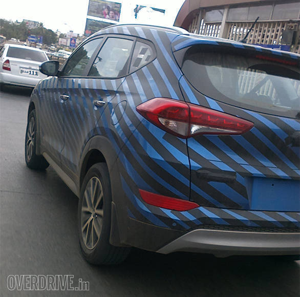 India Bound Hyundai Tucson Spied Image