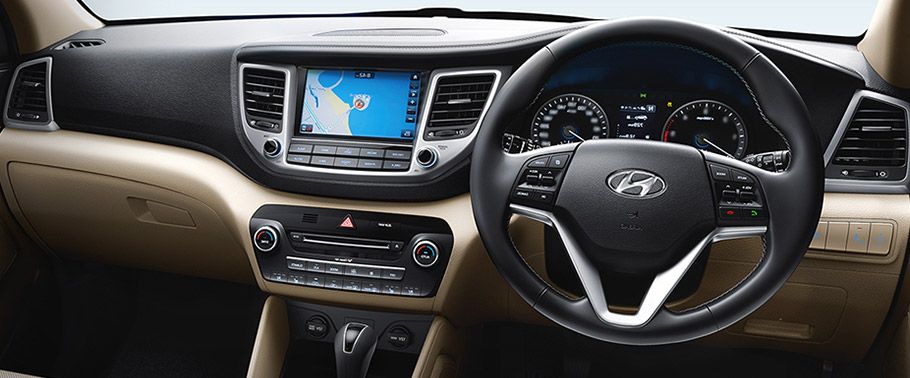 Interior of the New Hyundai Tucson 