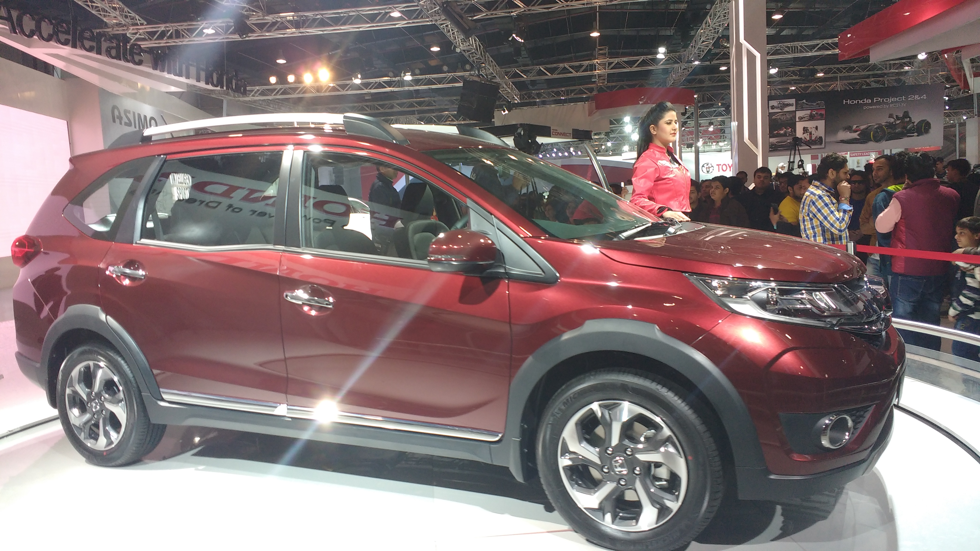 Honda BR-V side profile