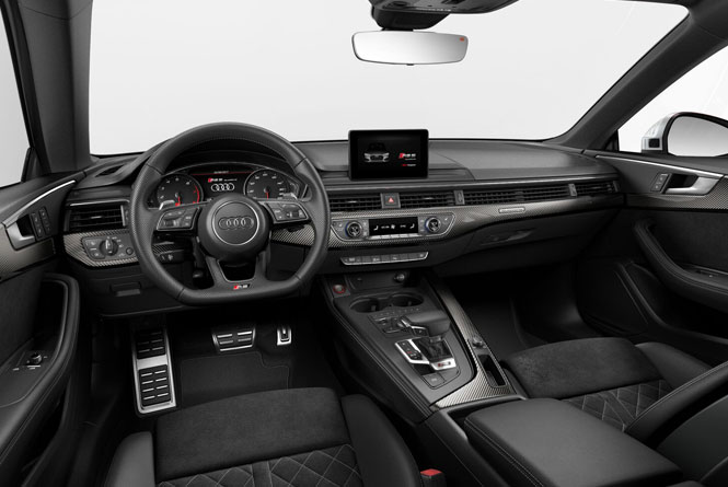 Interior of Audi RS5 Coupe