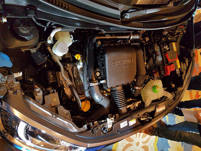 India-bound Maruti Suzuki Ignis's Engine