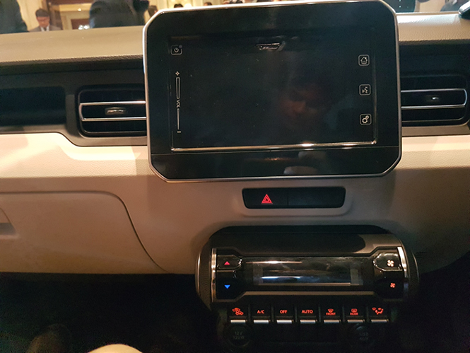 Dashboard of the India-bound Maruti Suzuki Ignis Dashboard of the India-bound Maruti Suzuki Ignis