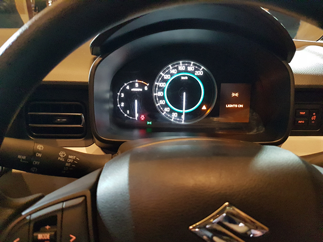 Maruti Suzuki Ignis's Instrument Cluster Maruti Suzuki Ignis's Instrument Cluster