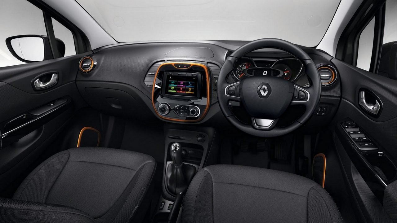 India-bound Renault Captur Inside the Cabin View