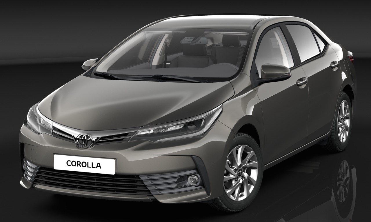 India-bound 2017 Corolla Altis Facelift front�