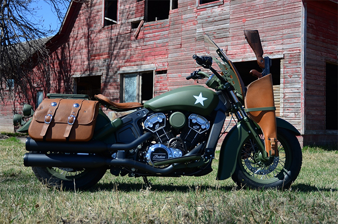 Custom Military Indian Scout