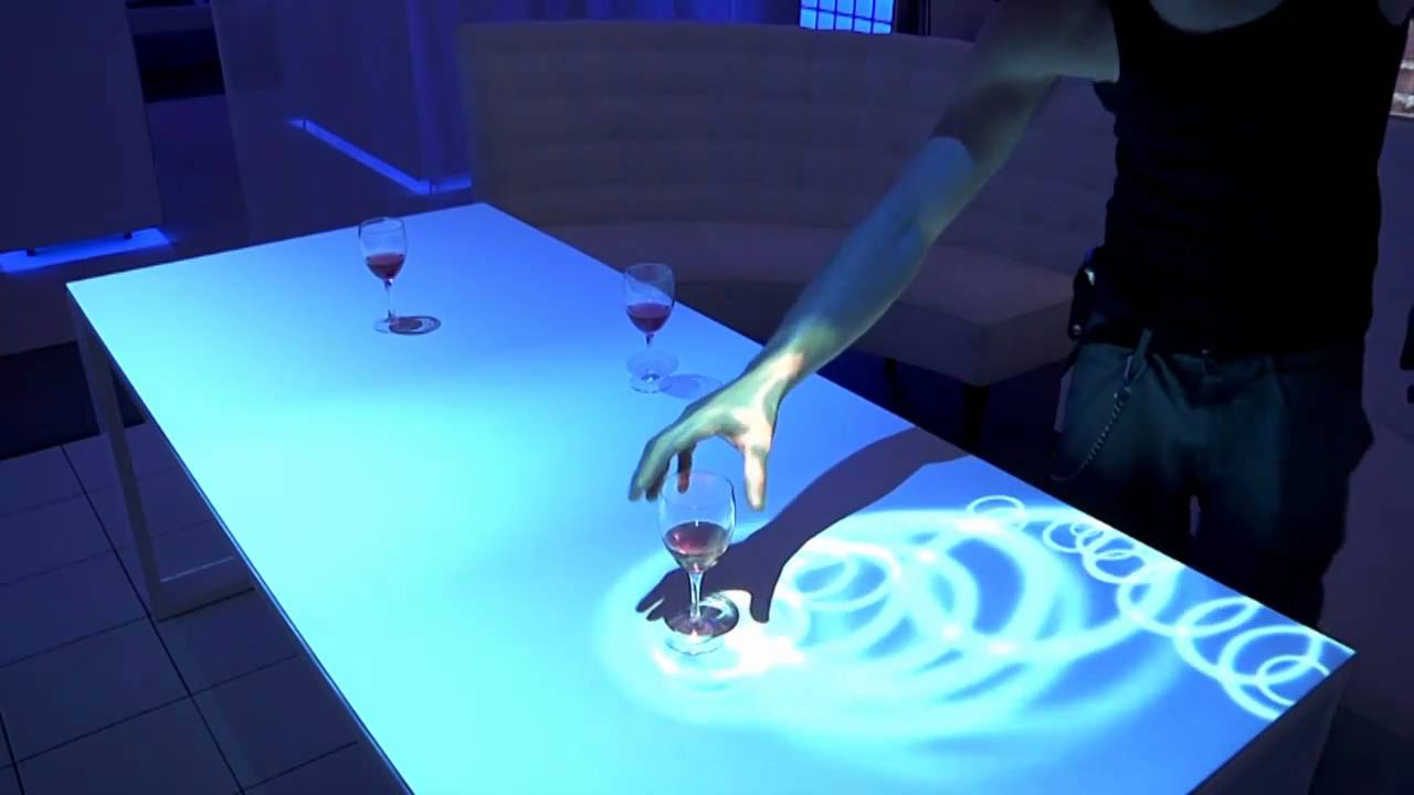 Interactive Tabletop projector by Sony
