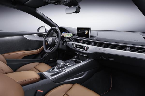 Interior of the Audi A5 Range 