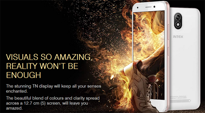 Intex Aqua Strong 5.1 Display